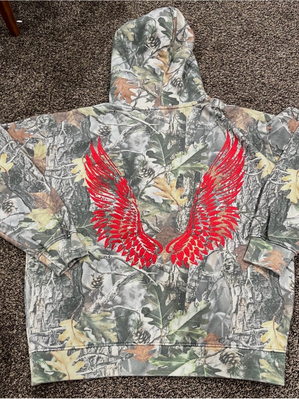 Mgk Lost Americana Multicolor Camo Hoodie nwt - Picture 3 of 5
